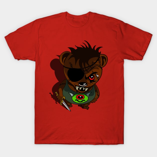 Terrible Teddy Zeek T-Shirt by RickLucey